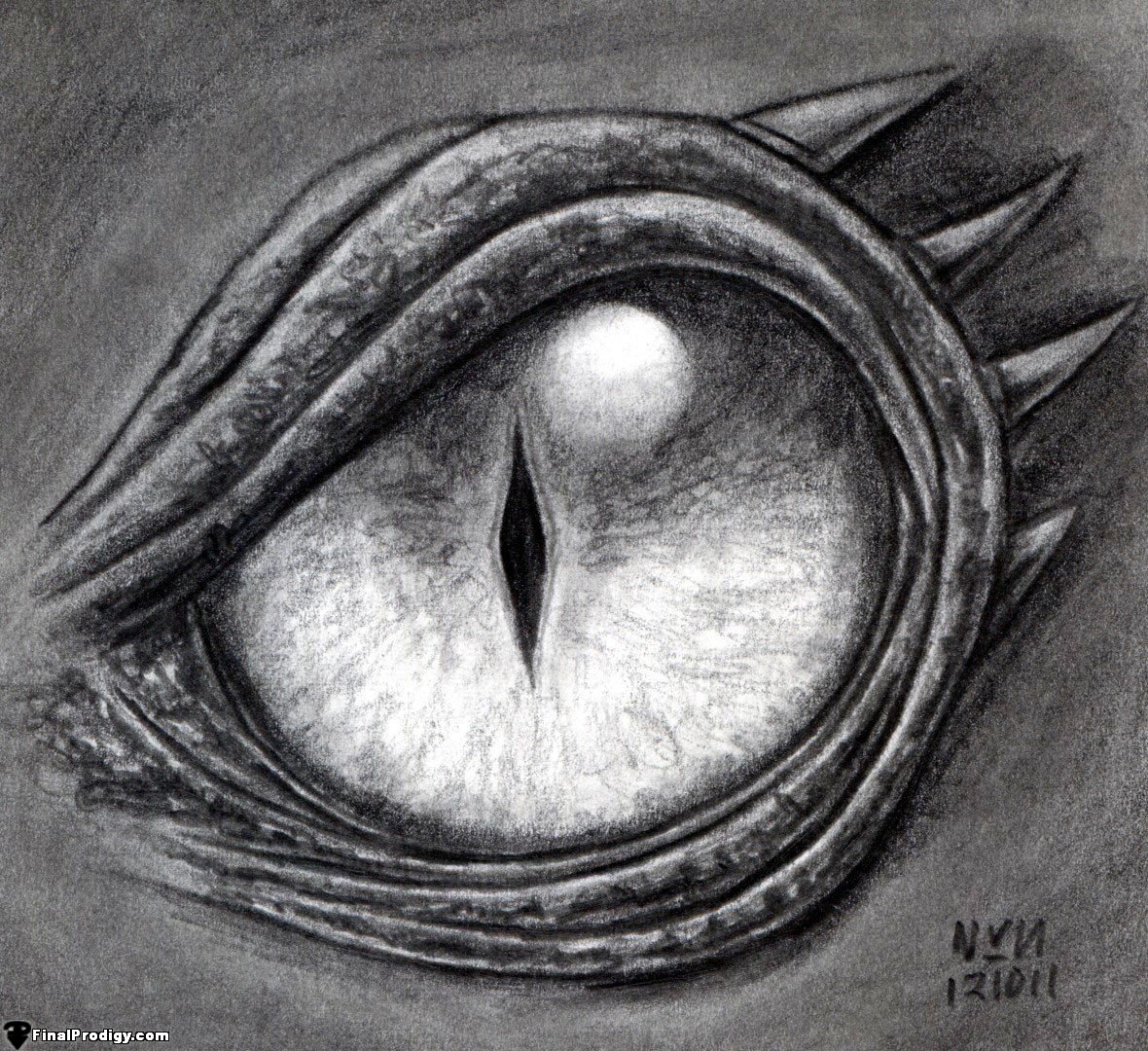 TOTK] [OC] Light Dragon's Eye drawing I just finished! :D : r/zelda