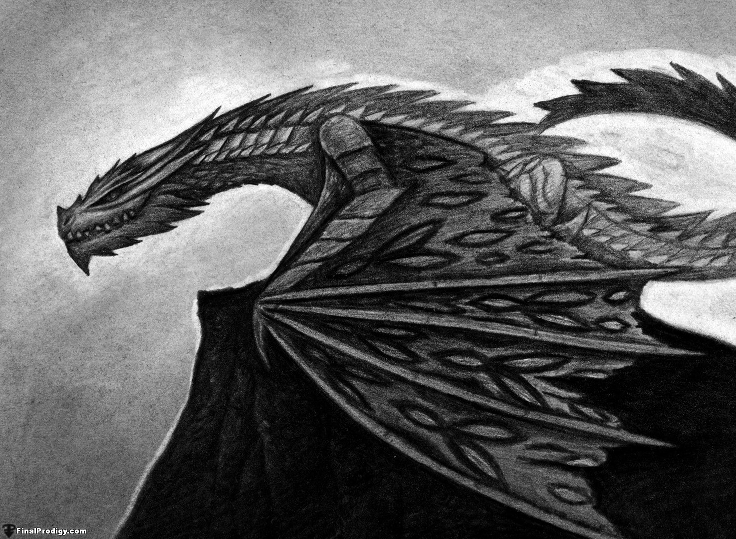 How to Draw a Wyvern - FinalProdigy.com