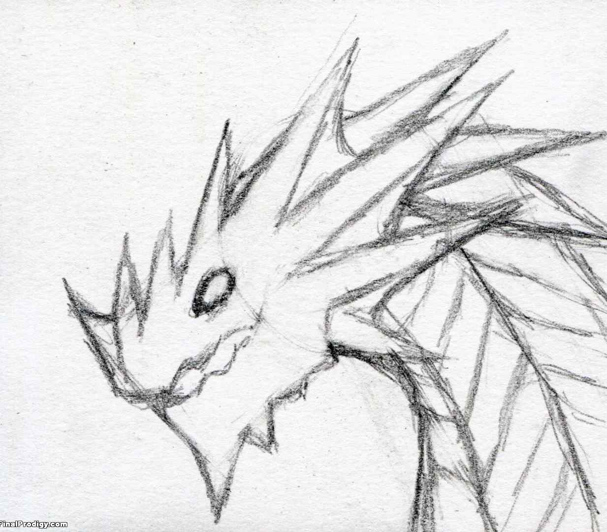 How To Draw A Dragon Head Side View Finalprodigy Com